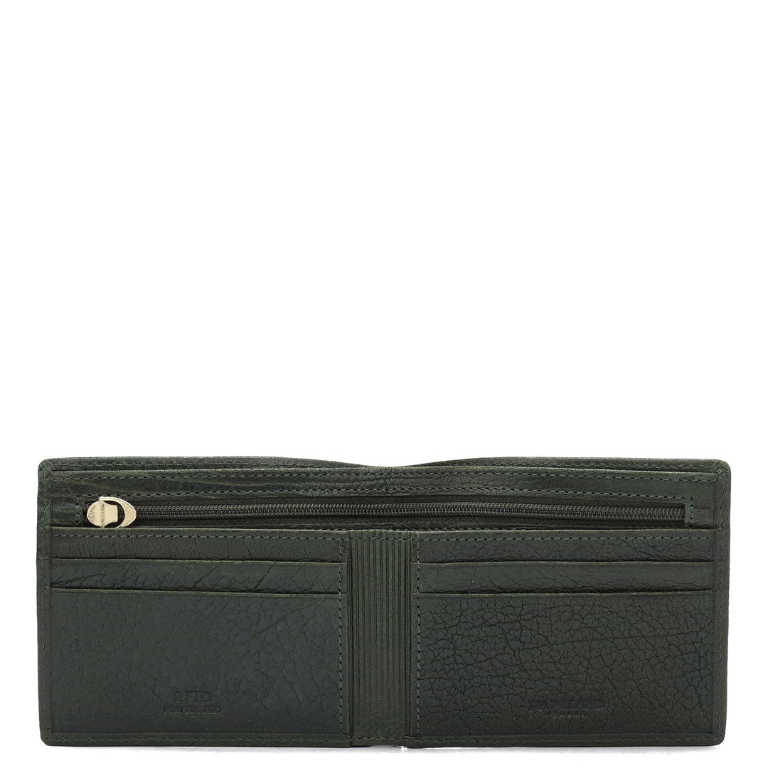 Online Exclusive Bifold Men's Wallet - Green