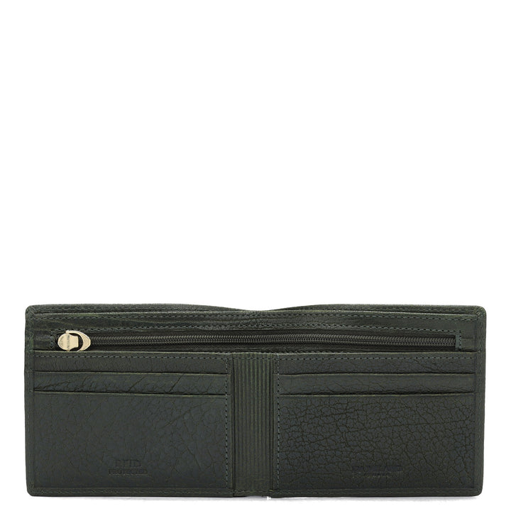 Online Exclusive Bifold Men's Wallet - Green