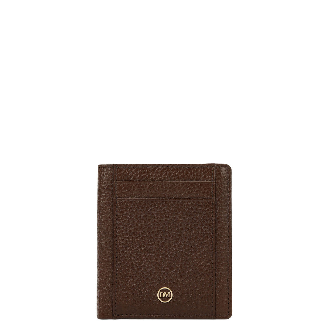 Mocha Bifold Leather Mens Wallet