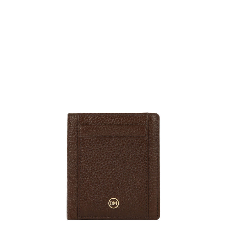 Mocha Bifold Leather Mens Wallet