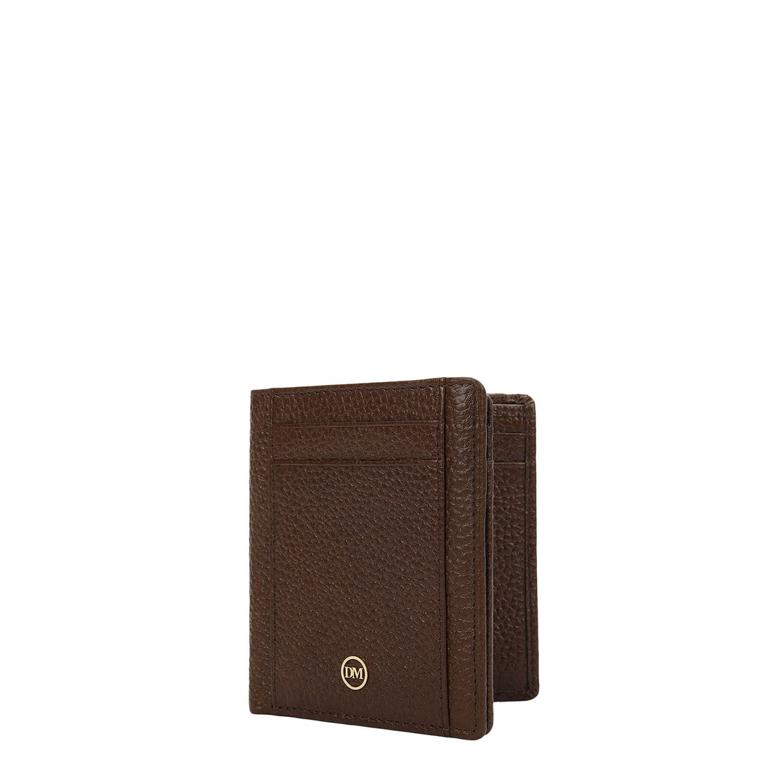 Mocha Bifold Leather Mens Wallet