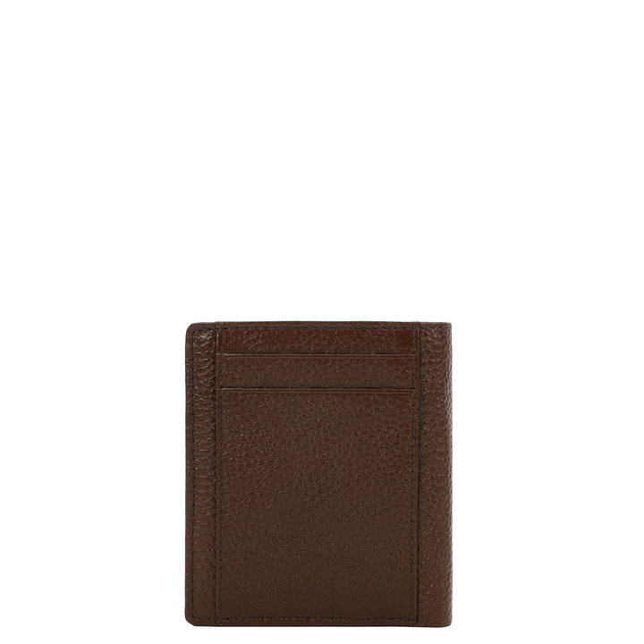 Mocha Bifold Leather Mens Wallet