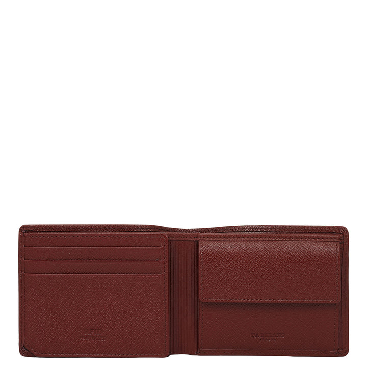 Black Bifold Leather Mens Wallet