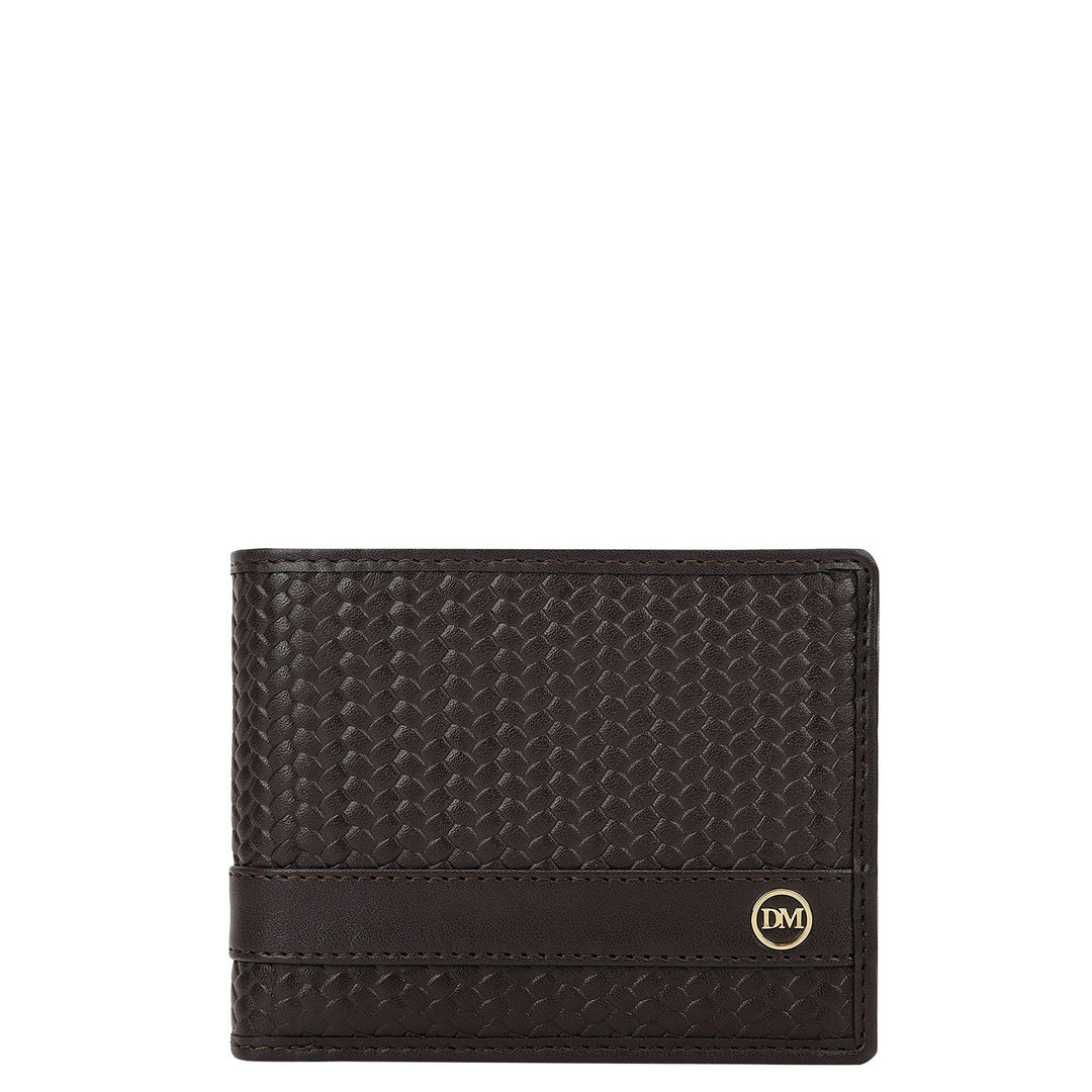 Brown Bifold Leather Mens Wallet