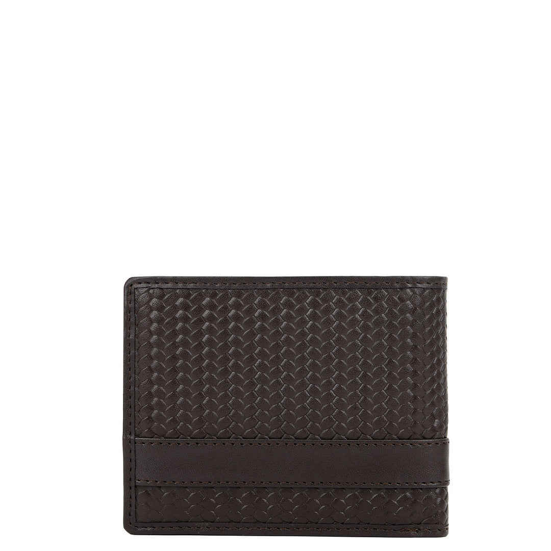 Brown Bifold Leather Mens Wallet