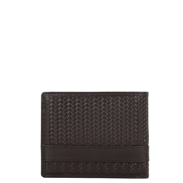 Brown Bifold Leather Mens Wallet