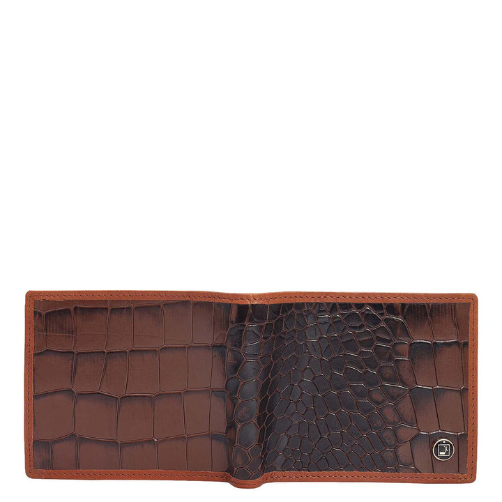Brown Bifold Leather Mens Wallet