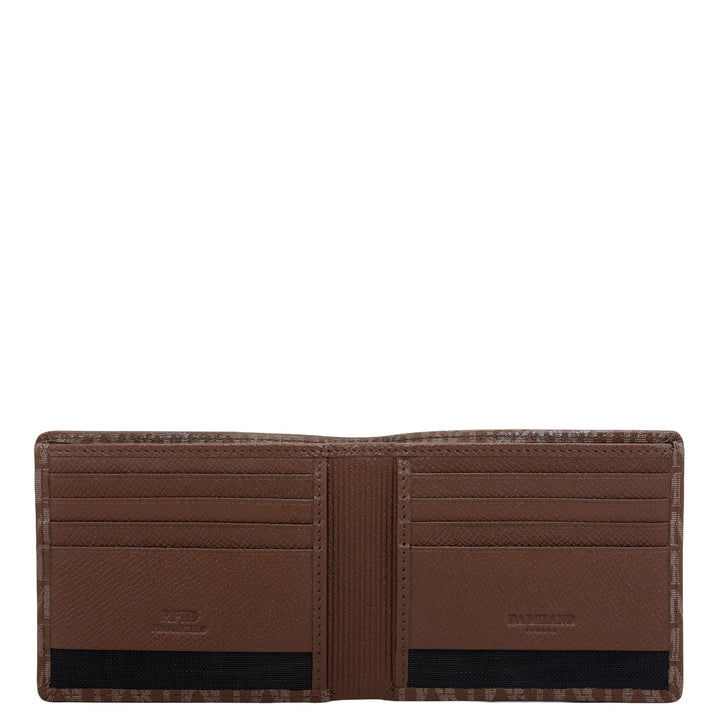 Date Bifold Leather Mens Wallet