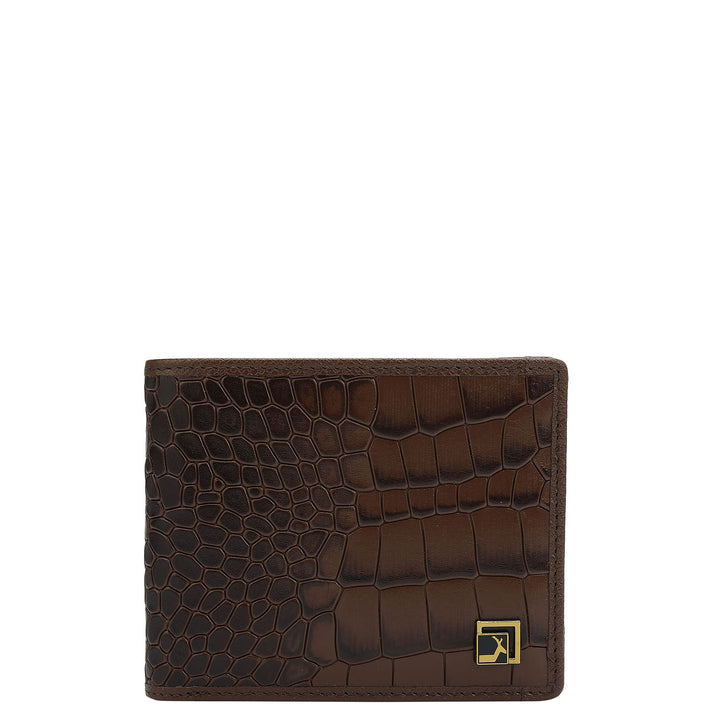Brown Bifold Leather Mens Wallet