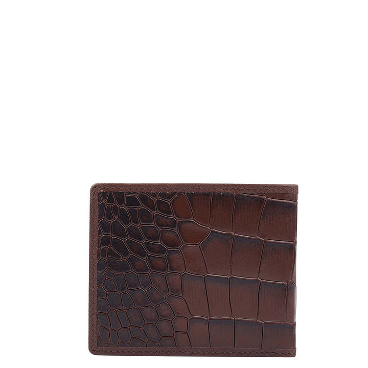 Brown Bifold Leather Mens Wallet