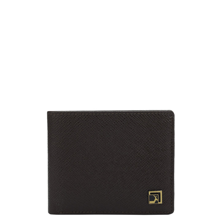 Chocolate Bifold Leather Mens Wallet