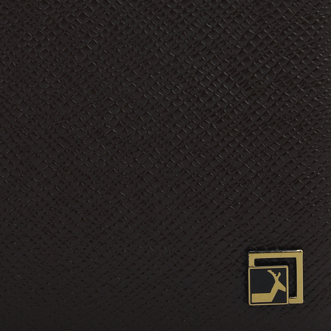 Chocolate Bifold Leather Mens Wallet