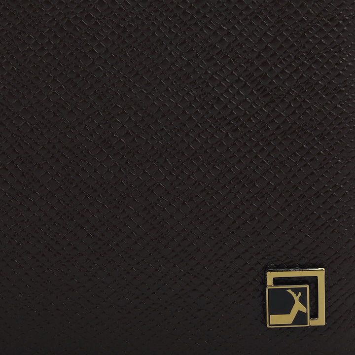 Chocolate Bifold Leather Mens Wallet