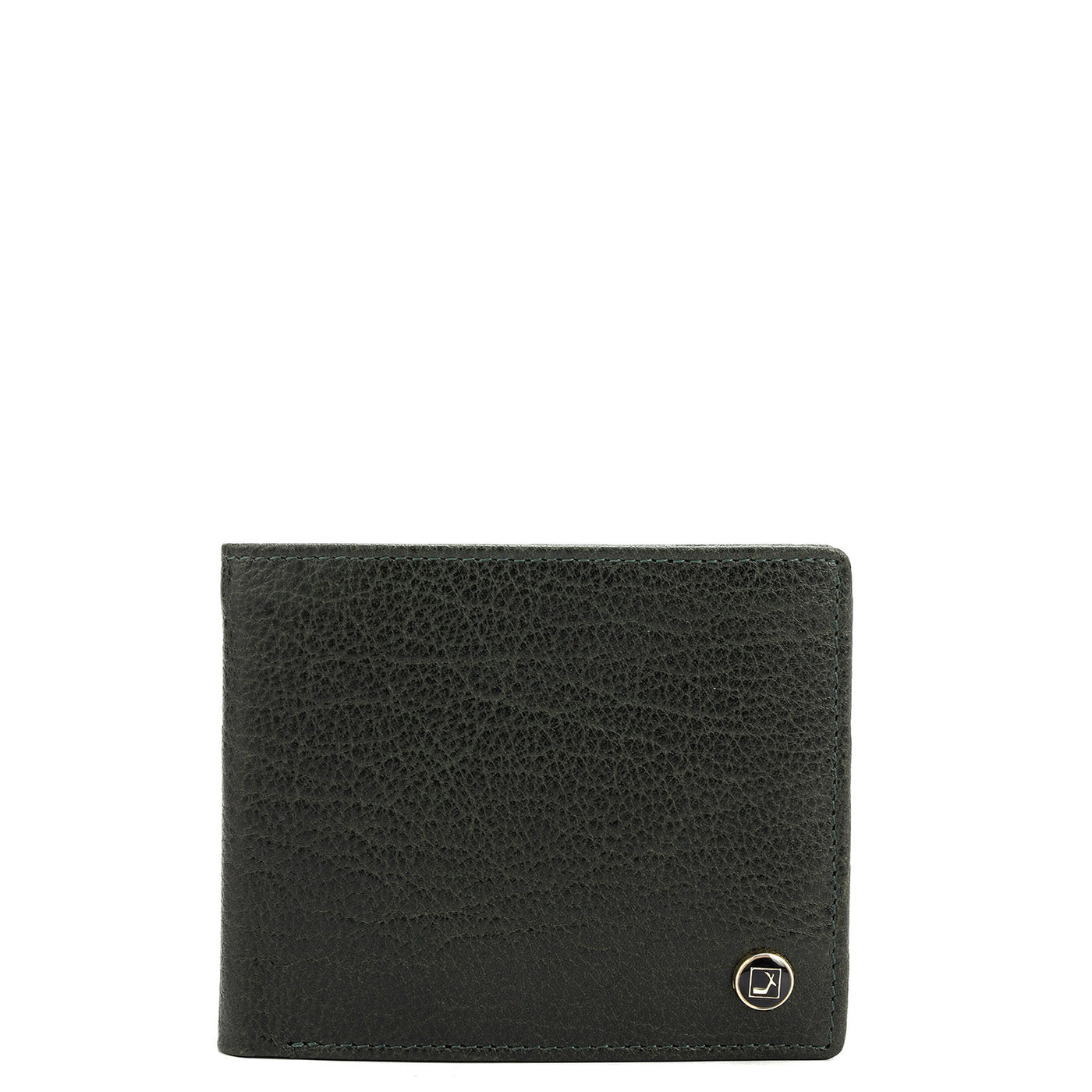 Green Bifold Leather Mens Wallet
