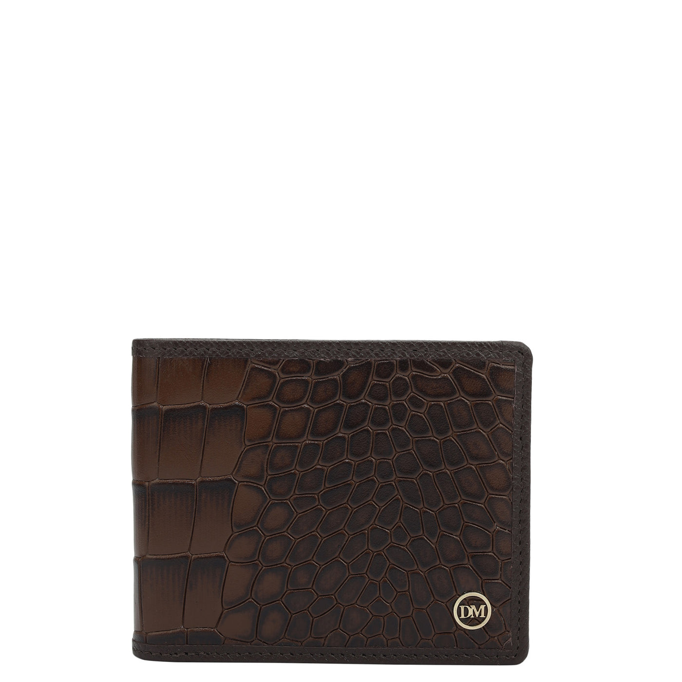 Date Bifold Leather Mens Wallet