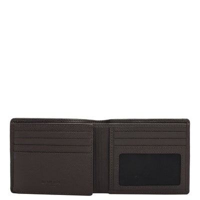 Date Bifold Leather Mens Wallet
