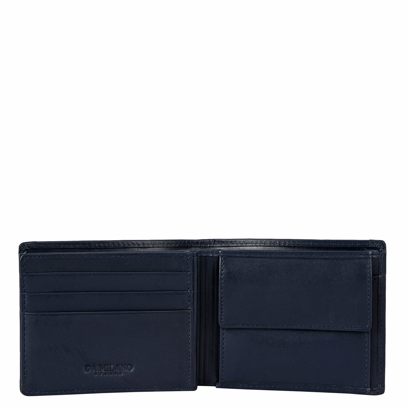 Fish Leather Mens Wallet - Blue