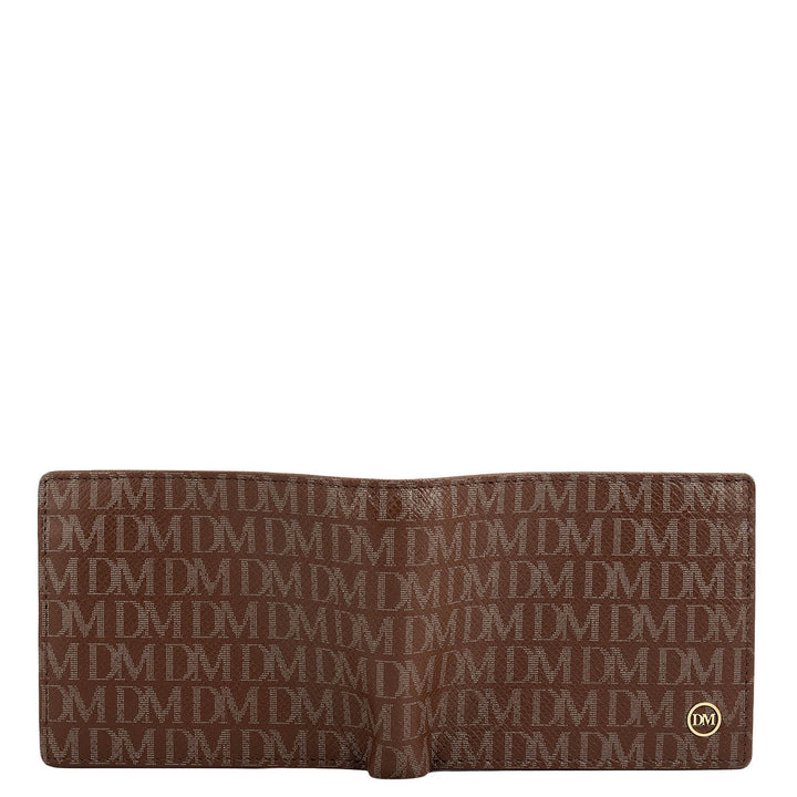 Date Bifold Leather Mens Wallet