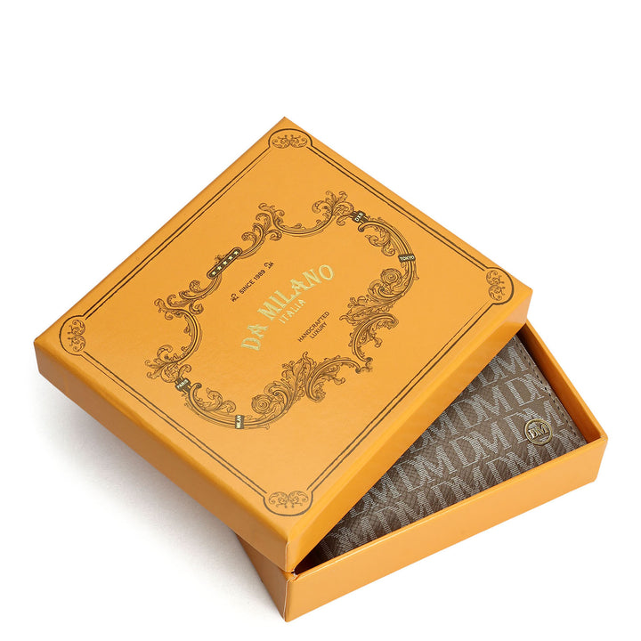 Smoke Grey Bifold Leather Mens Wallet