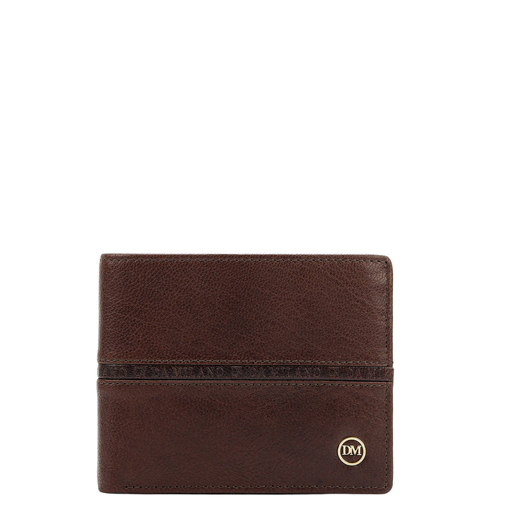 Bifold Men's Wallet - Brown