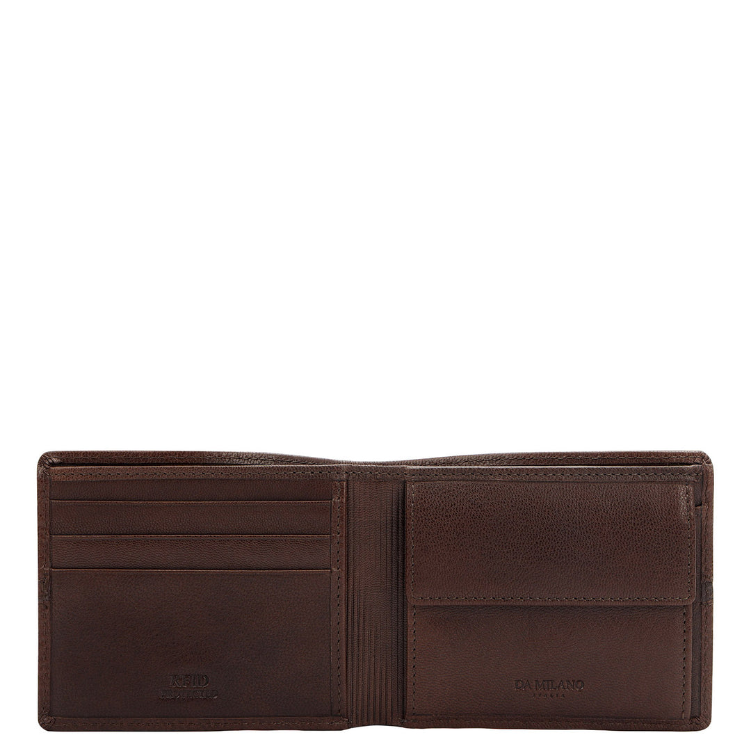 Bifold Men's Wallet - Brown