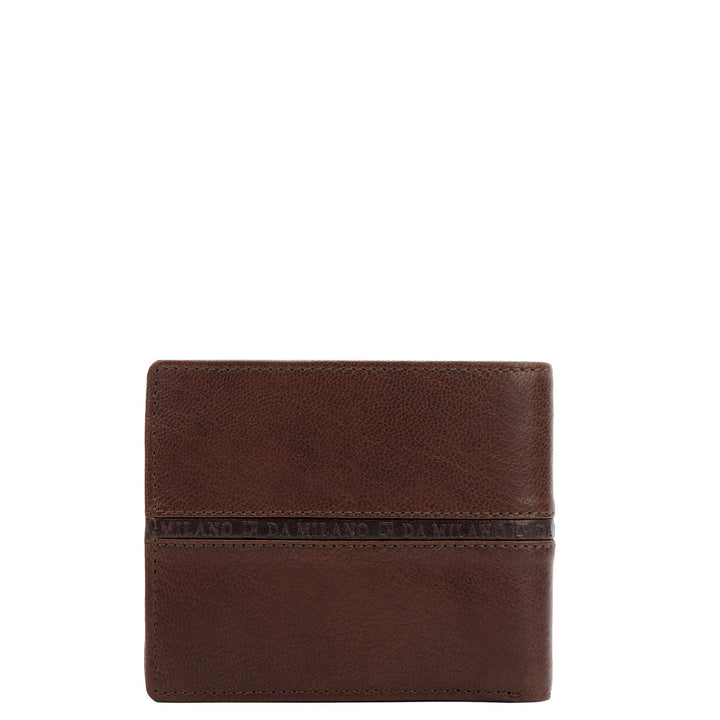 Bifold Men's Wallet - Brown