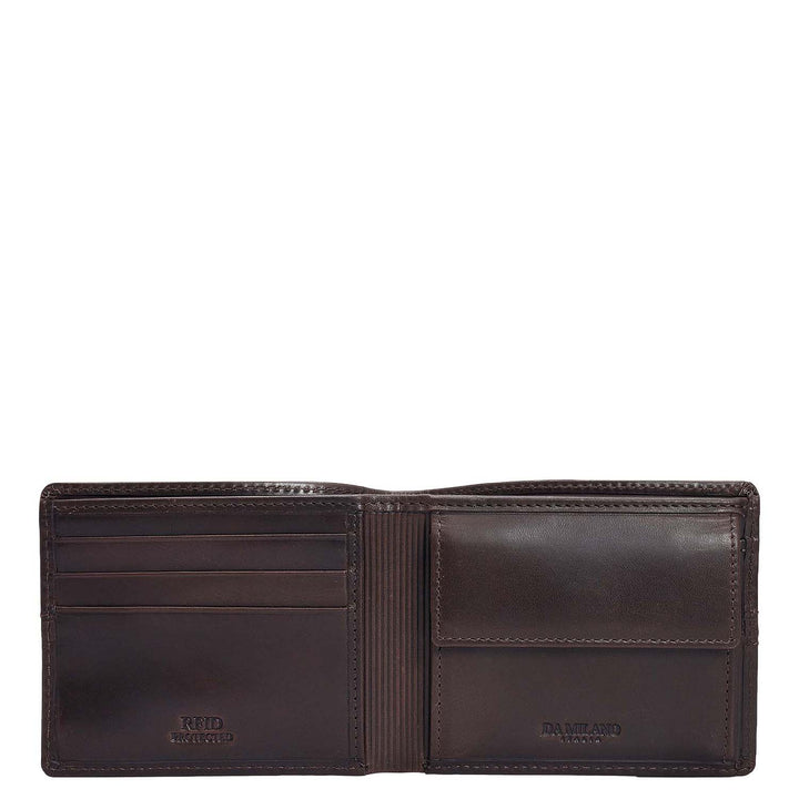 Brown Bifold Leather Mens Wallet