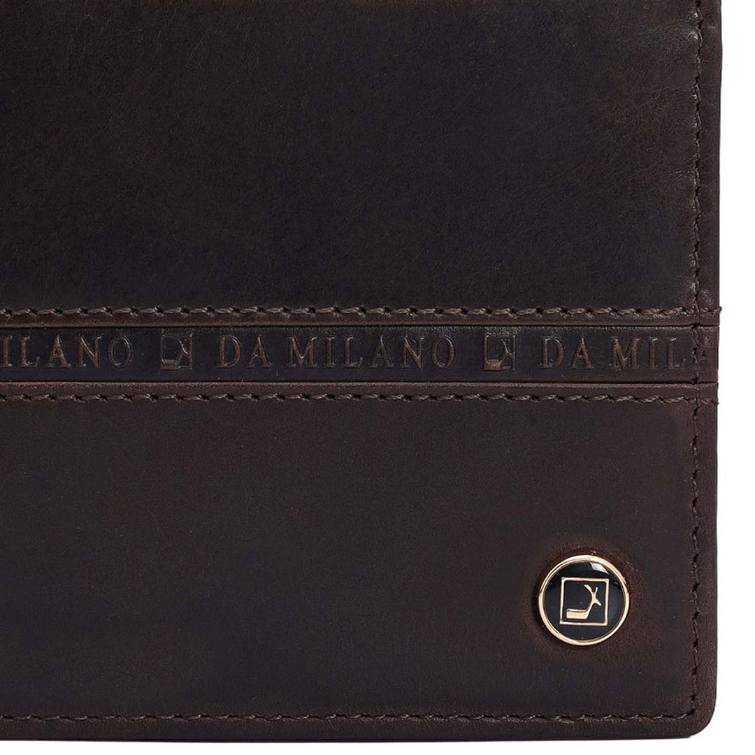 Brown Bifold Leather Mens Wallet