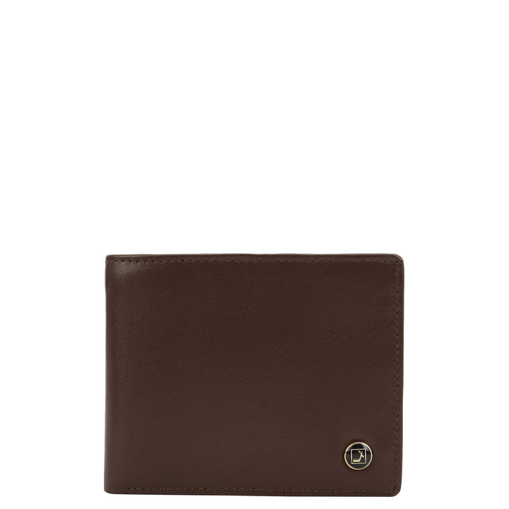 Brown Bifold Leather Mens Wallet