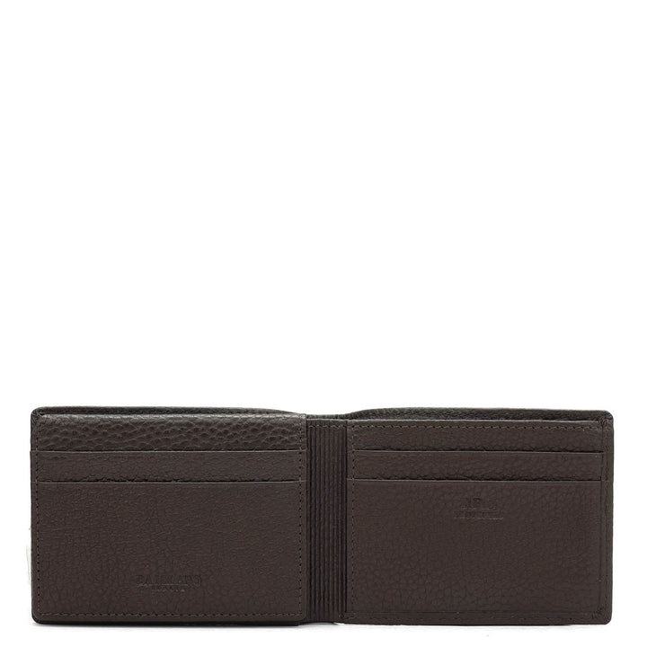 Chocolate Bifold Leather Mens Wallet