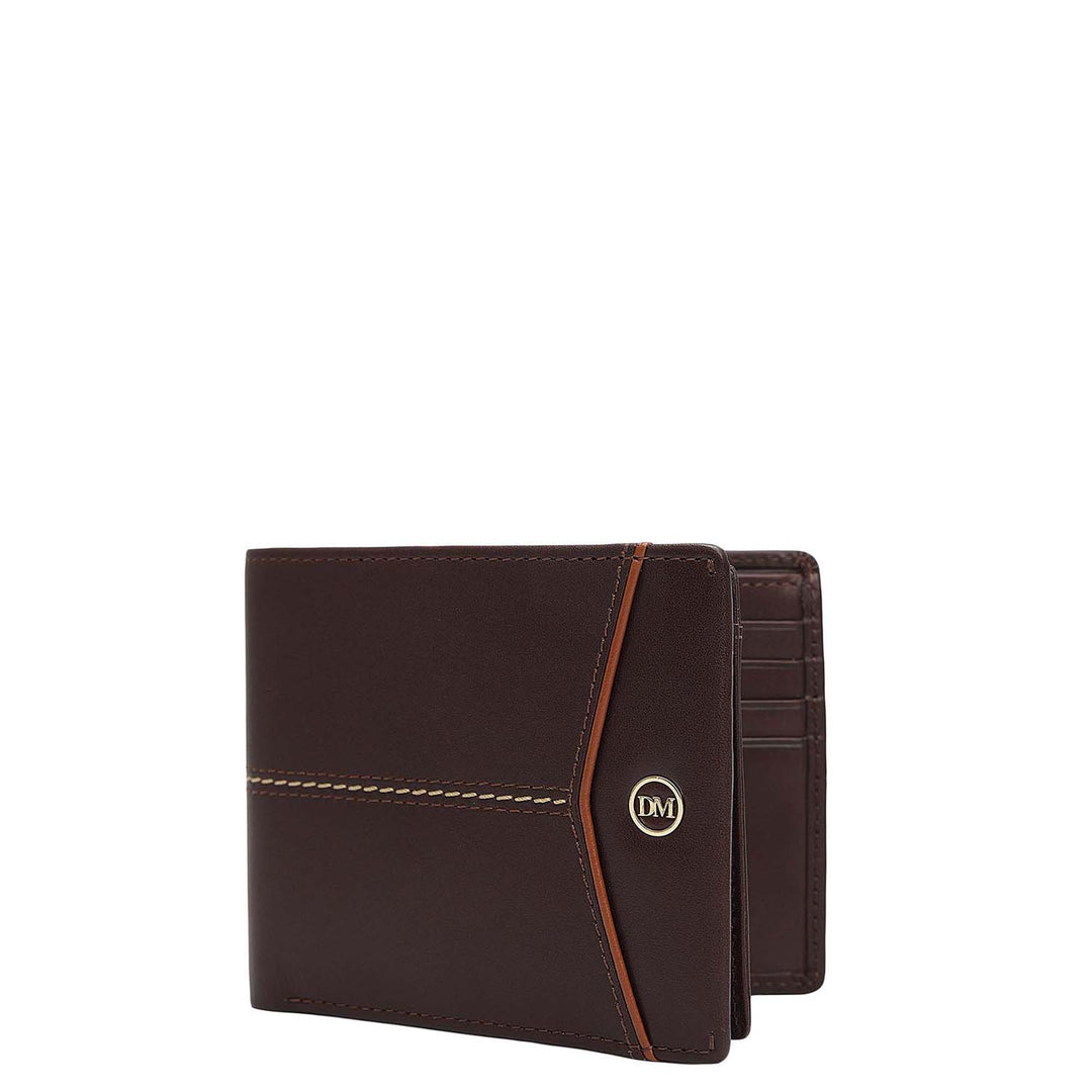 Brown Bifold Leather Mens Wallet