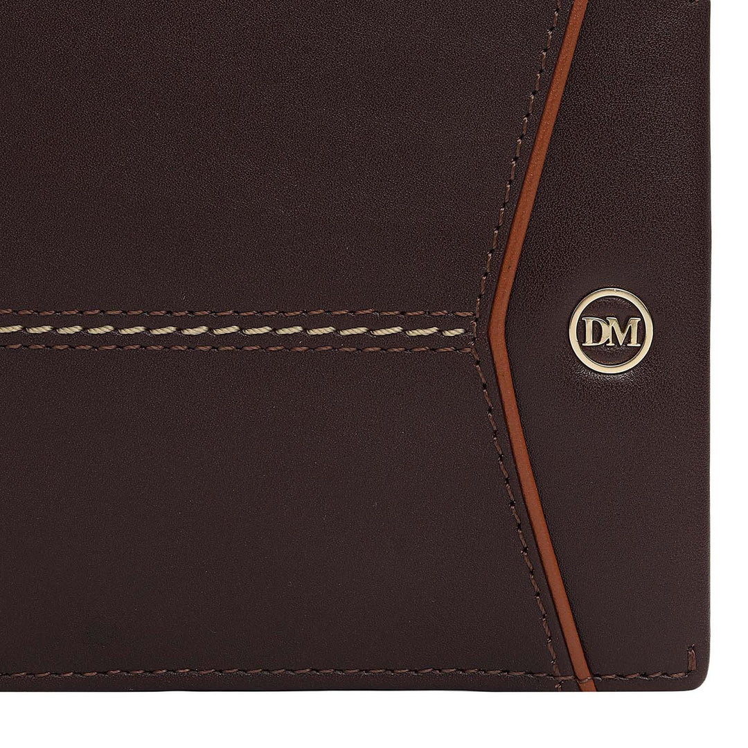 Brown Bifold Leather Mens Wallet