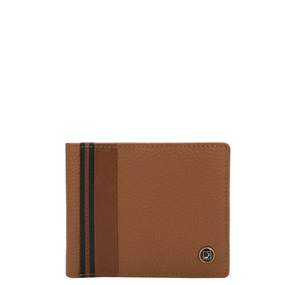 Tan Bifold Leather Mens Wallet