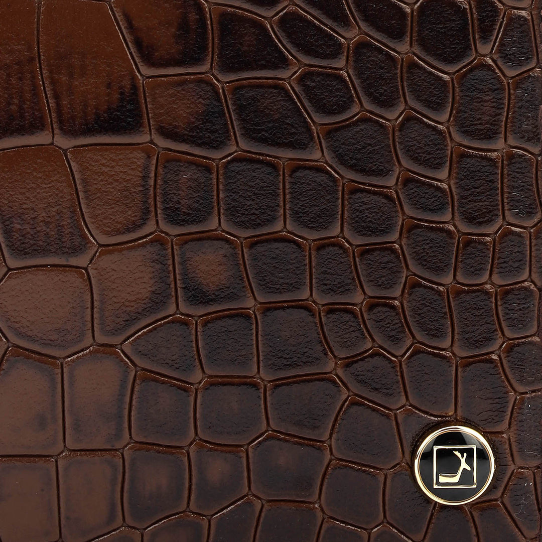 Brown Bifold Leather Mens Wallet