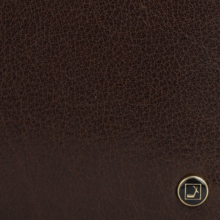 Brown Bifold Leather Mens Wallet