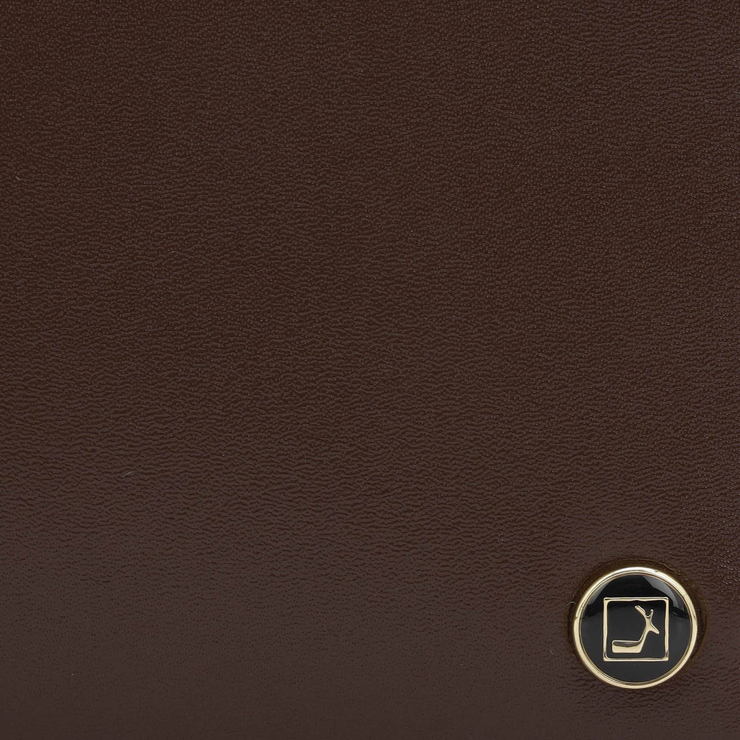 Brown Bifold Leather Mens Wallet