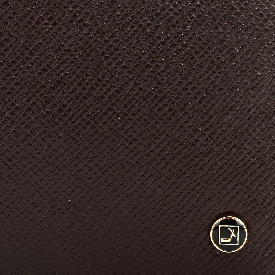 Chocolate Bifold Leather Mens Wallet