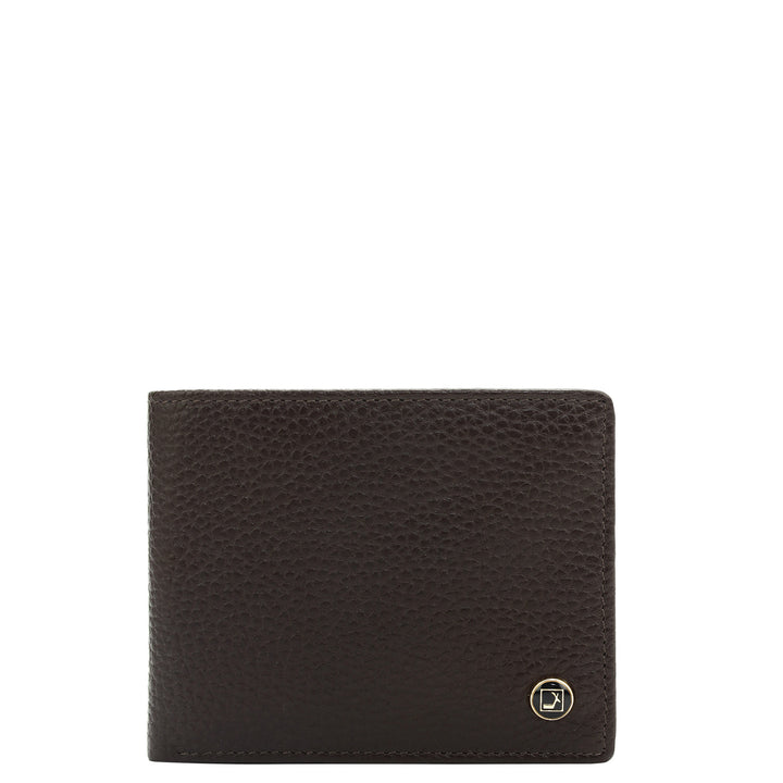 Chocolate Bifold Leather Mens Wallet
