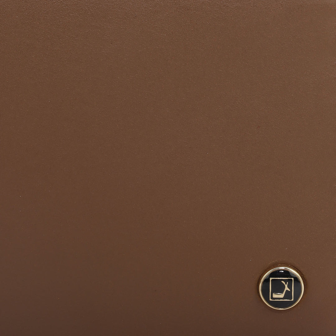 Cognac Bifold Leather Mens Wallet