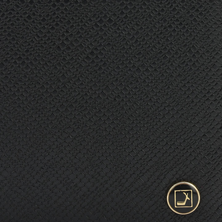 Black Bifold Leather Mens Wallet