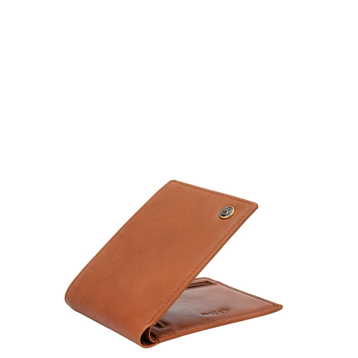Online Exclusive Bifold Men's Wallet - Cognac
