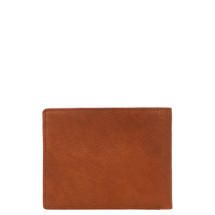 Online Exclusive Bifold Men's Wallet - Cognac
