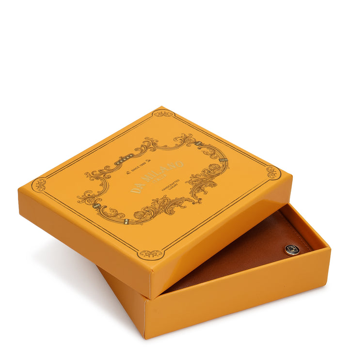Online Exclusive Bifold Men's Wallet - Cognac