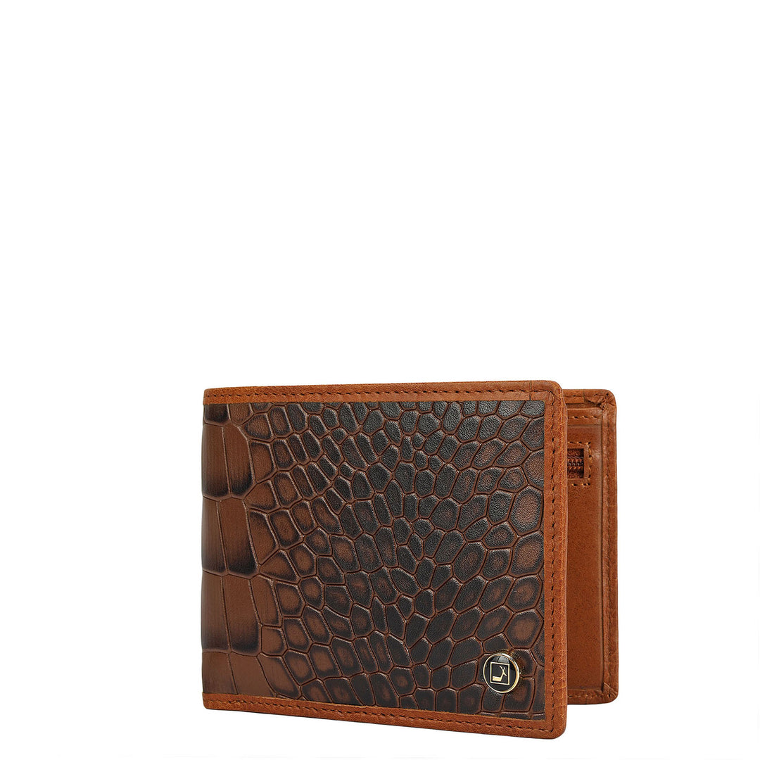 Date Bifold Leather Mens Wallet