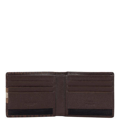 Monogram Franzy Leather Mens Wallet - Oak
