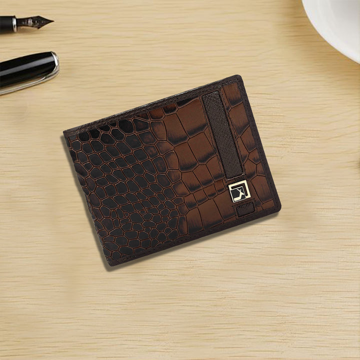 Date Bifold Leather Mens Wallet