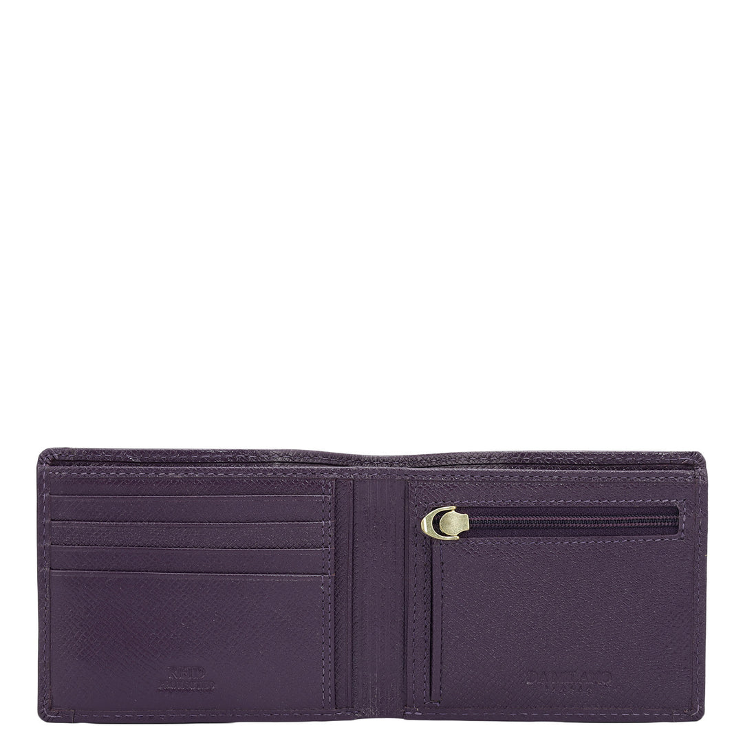 Grapevine Bifold Leather Mens Wallet