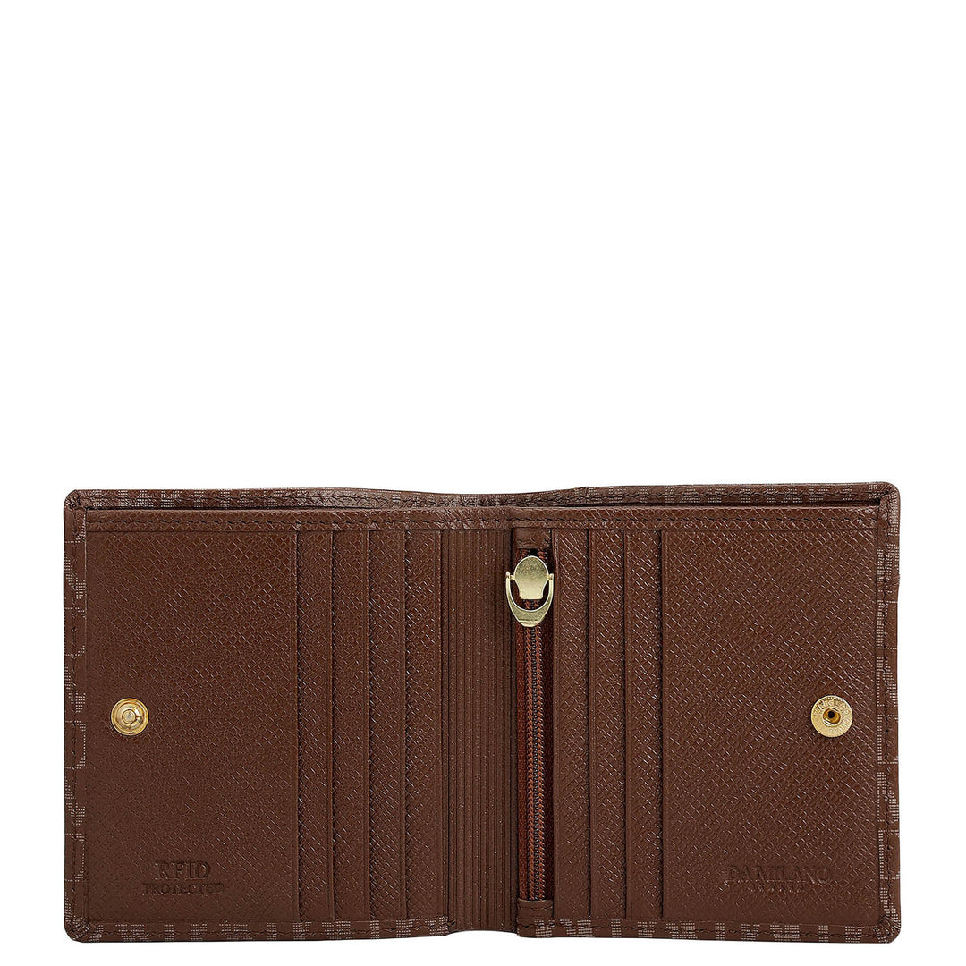 Date Bifold Leather Mens Wallet