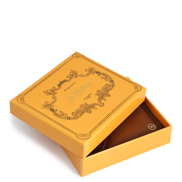 Mocha Bifold Leather Mens Wallet