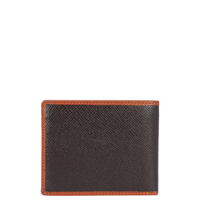 Franzy Leather Mens Wallet - Oak